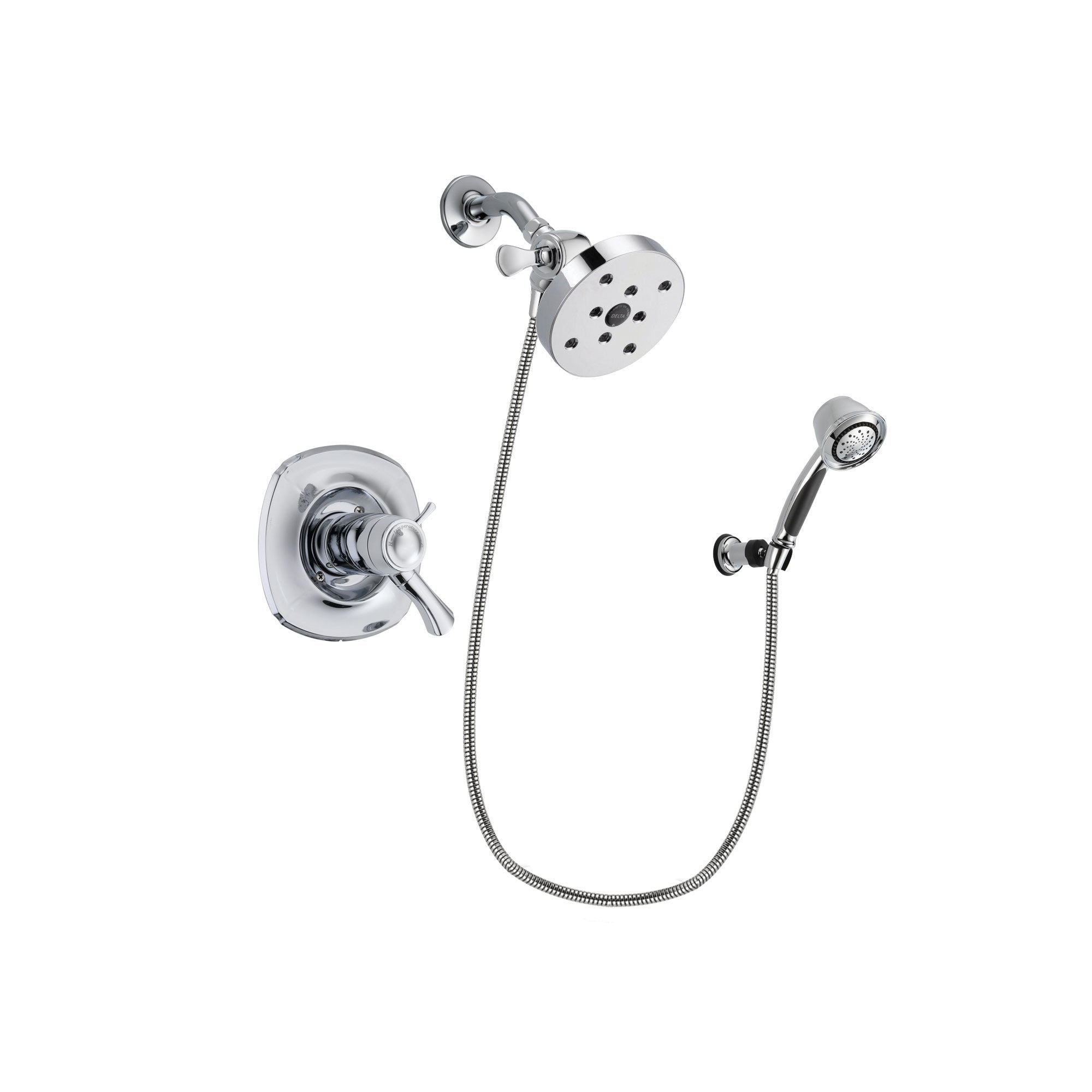 Delta Addison Chrome Thermostatic Shower System - 5.5