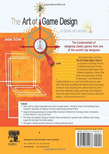 The Art of Game Design: A Book of Lenses - Essential Guide for Game Developers & Designers | Perfect for Learning Game Theory, Mechanics & Creative Process
