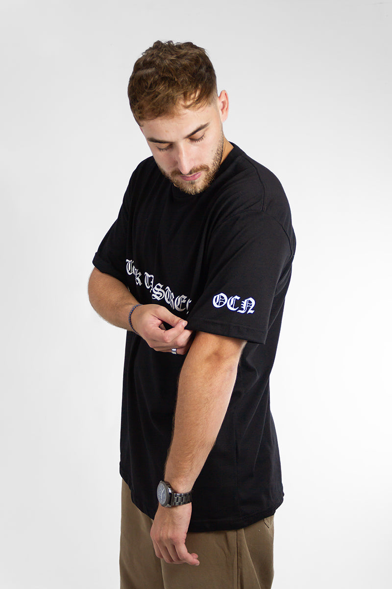 Original Ocn H T-Shirt - Black D9 - Premium Cotton Men's Tee for Casual Wear, Street Style & Everyday Comfort
