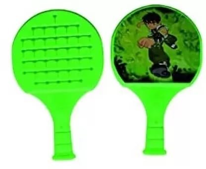 Siya Plastic Kids Badminton Set - 2 Rackets & 3 Shuttlecocks for Children Ages 5-12, Outdoor Sports Toys (Green) - Perfect for Backyard Play, Birthday Gifts & Family Fun Activities