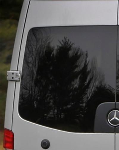 2007-2018 AMA Driver Rear Cargo Door Solid Glass Window Replacement for MS06 LB P Models - Perfect for Van Maintenance & Commercial Vehicle Repairs