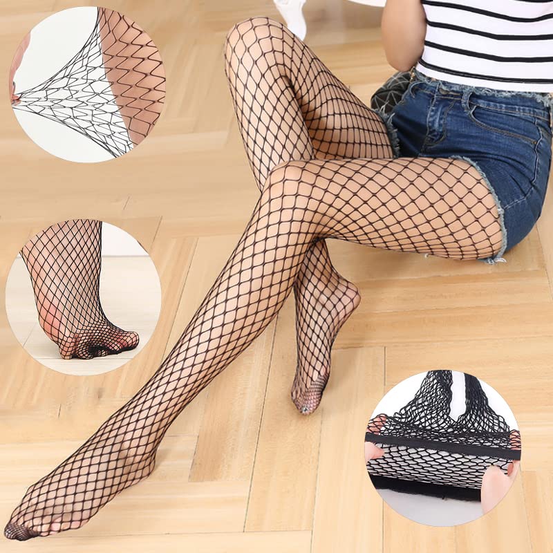 Sexy Fishnet Pantyhose for Women - Hollow Mesh Stockings, Fashionable Net Tights, Thin & Comfortable Socks - Perfect for Cosplay, Night Out, and Lingerie Styling