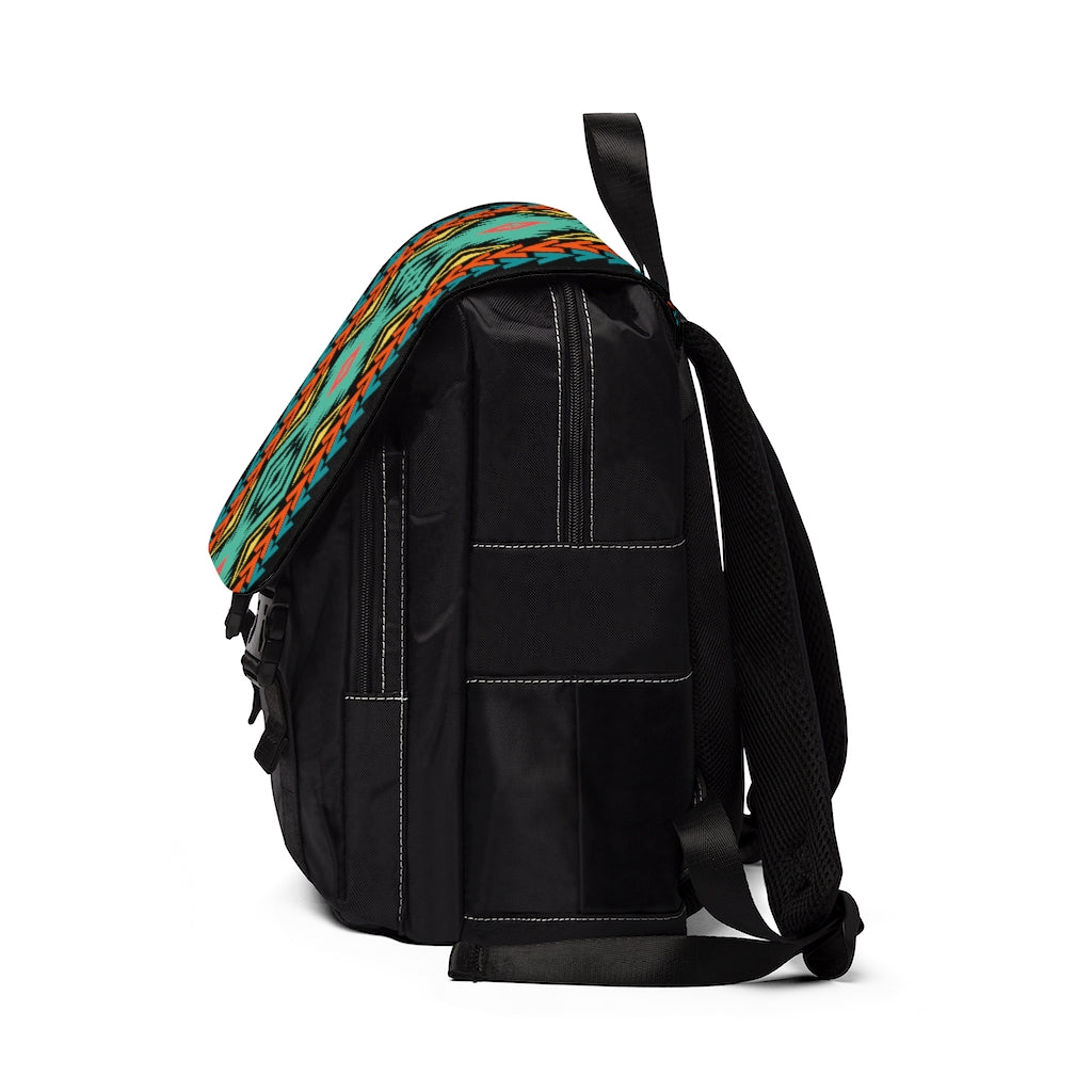 Stylish Southwestern Backpack for Men & Women - Lightweight Casual Shoulder Bag for Travel, Hiking & Daily Use