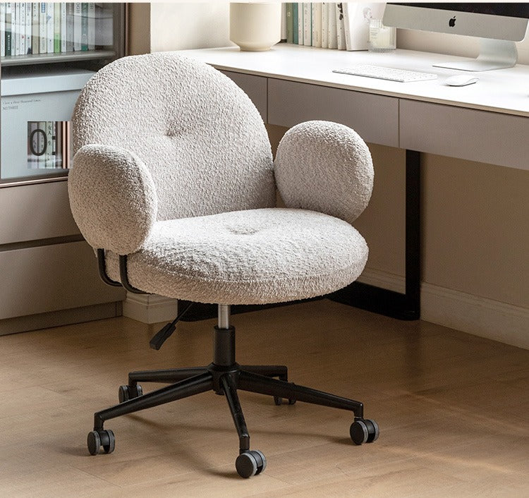 Ergonomic Office Chair with Adjustable Height - Comfortable Computer Desk Chair for Home & Work - Perfect for Long Hours Sitting, Gaming, and Remote Work