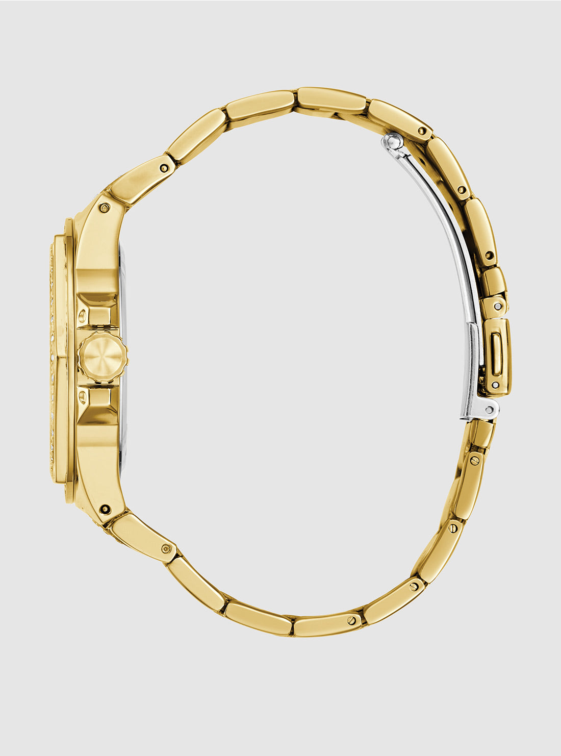 Luxury Gold Envy Glitz Watch for Women - Elegant Fashion Wristwatch with Crystal Accents - Perfect for Parties, Weddings & Special Occasions