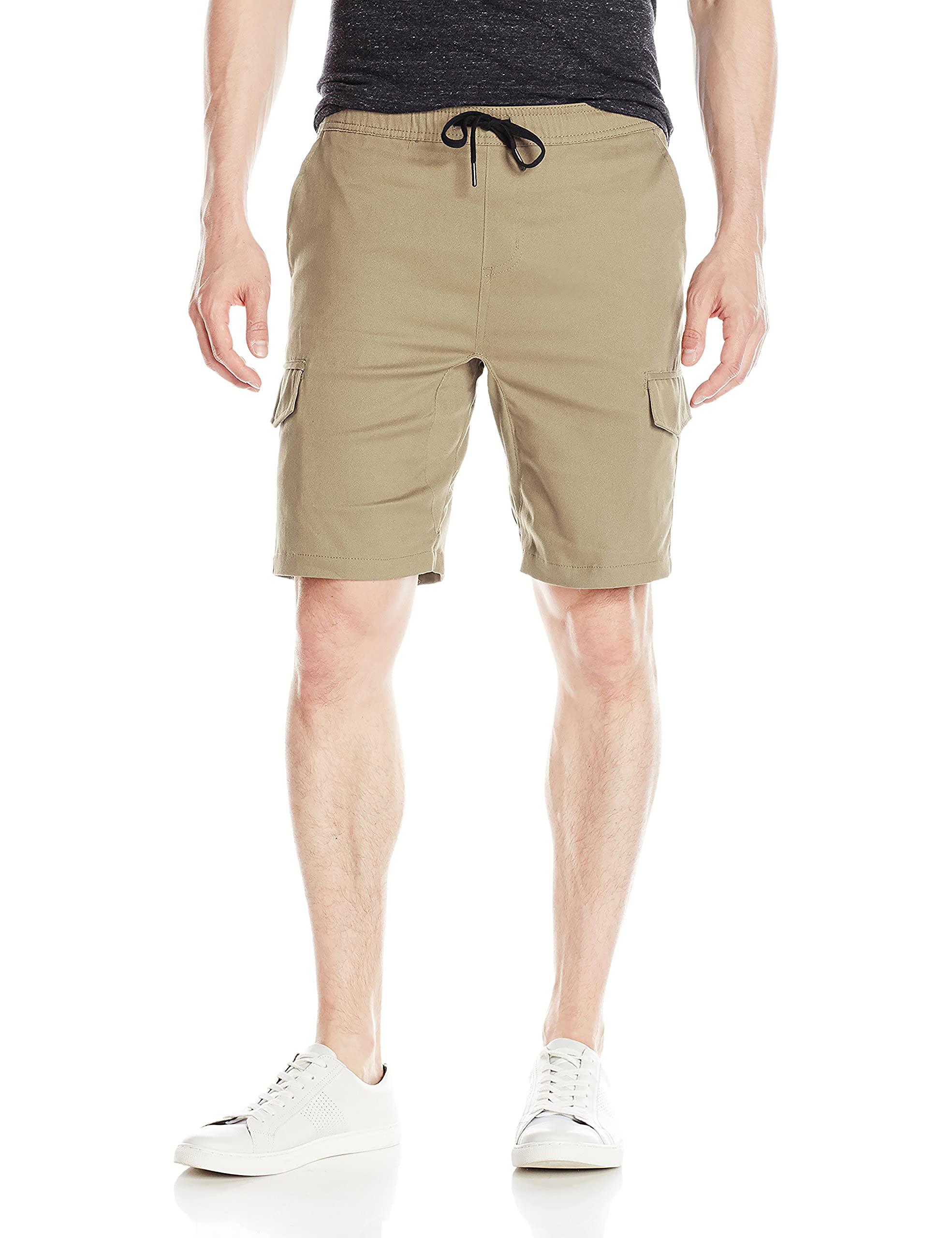 Men's Soft Twill Multi-Pocket Cargo Shorts - Comfortable & Stylish Casual Wear for Outdoor Activities, Travel & Summer Adventures