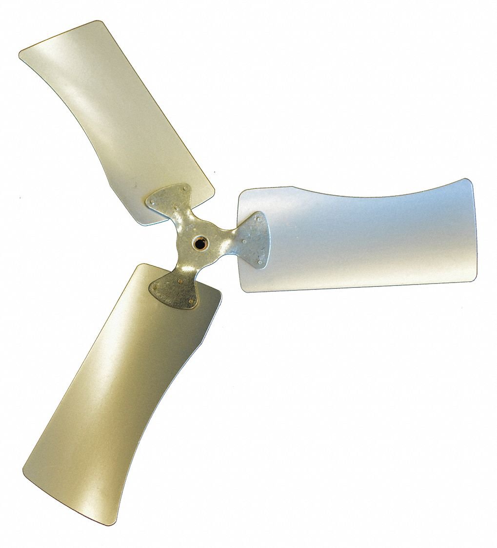 48 Inch Galvanized Fan Blade CW Rotation for 1 HP Motors - Durable Cooling Solution for Barns, Workshops & Industrial Spaces