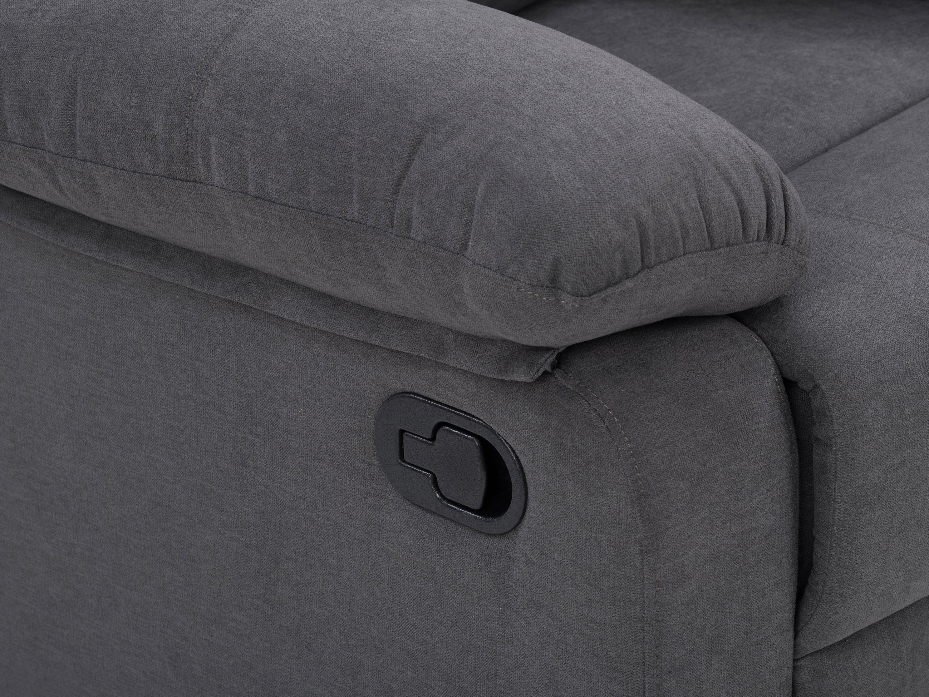 Dark Grey Extra Wide Recliner Chair - Oversized Comfortable Lounge Chair for Living Room, Home Theater & Office - Perfect for Relaxing, Watching TV & Napping