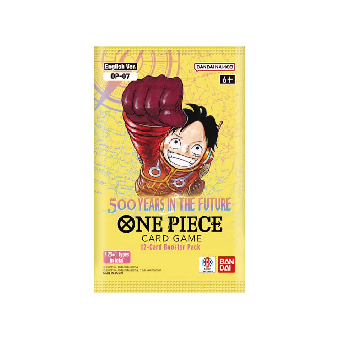 One Piece Trading Card Game OP-07 500 Years in The Future Booster Pack - Collectible Anime Cards for Battles & Deck Building | Perfect for TCG Players & One Piece Fans