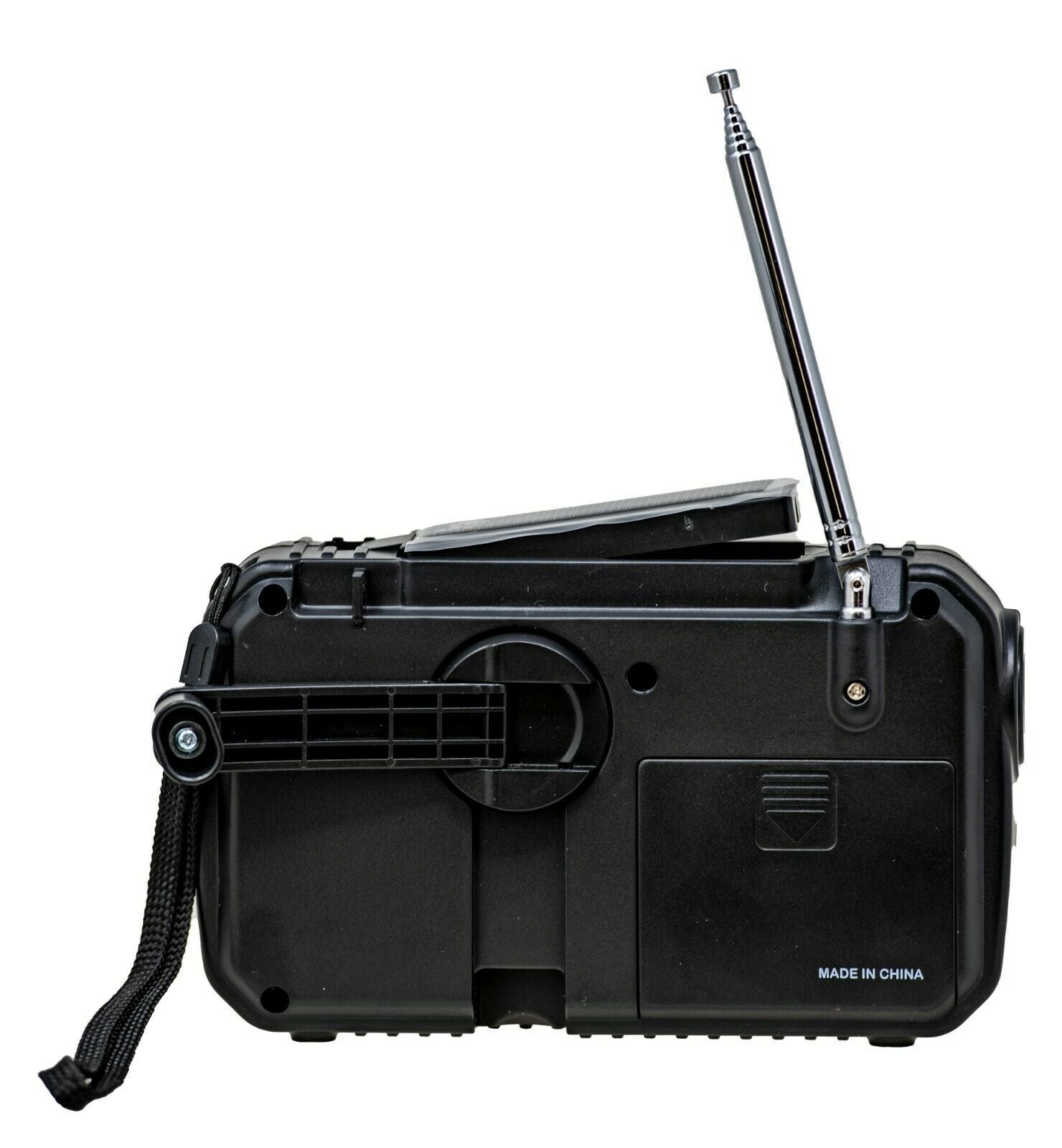 Kaito KA369 Emergency Radio - AM/FM Weather Band, Solar & Hand Crank Powered with Flashlight & SOS Siren - Perfect for Camping, Hiking, and Power Outages