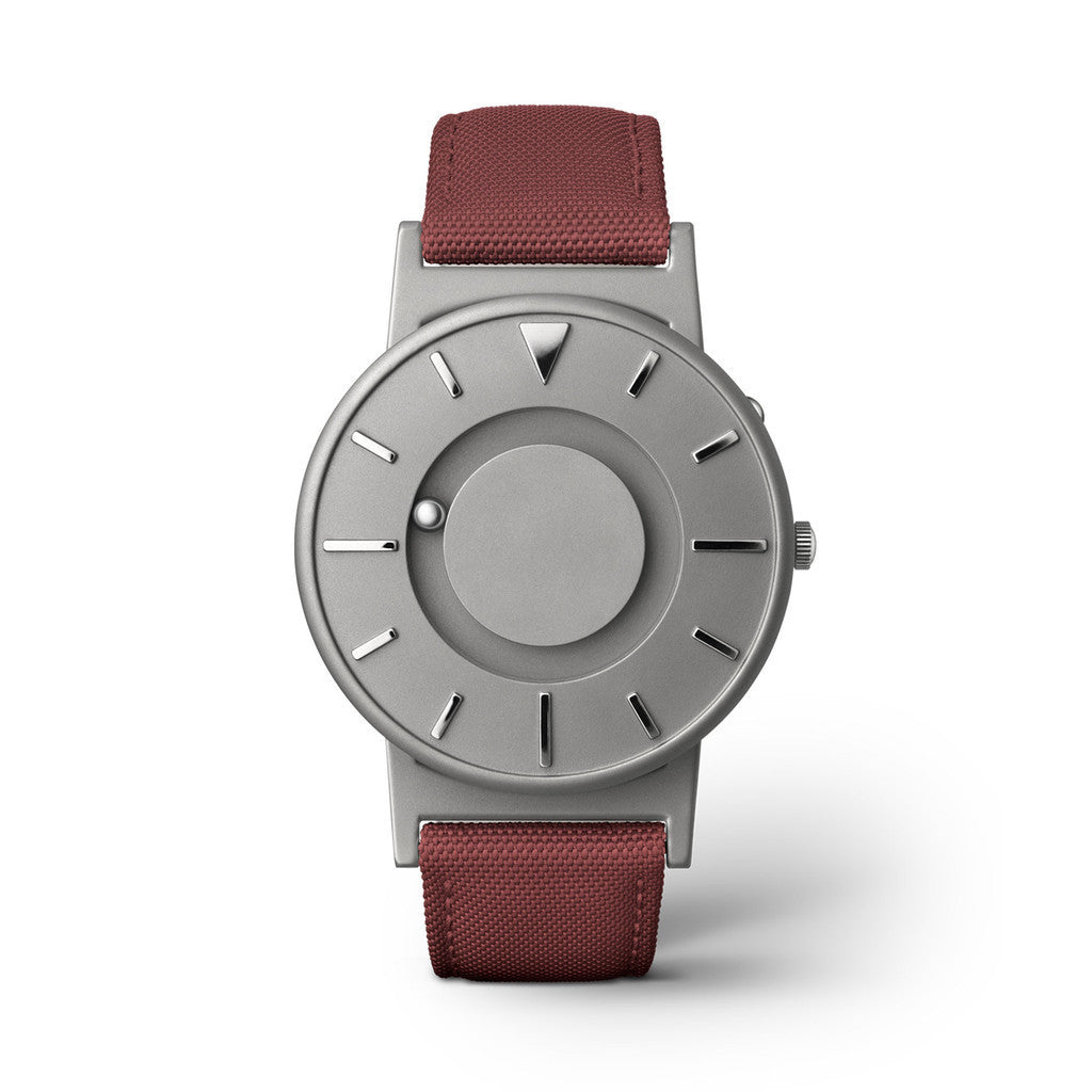 Eone The Bradley Canvas Watch - Minimalist Analog Watch for Men & Women - Stylish Waterproof Wristwatch for Business, Casual & Outdoor Activities