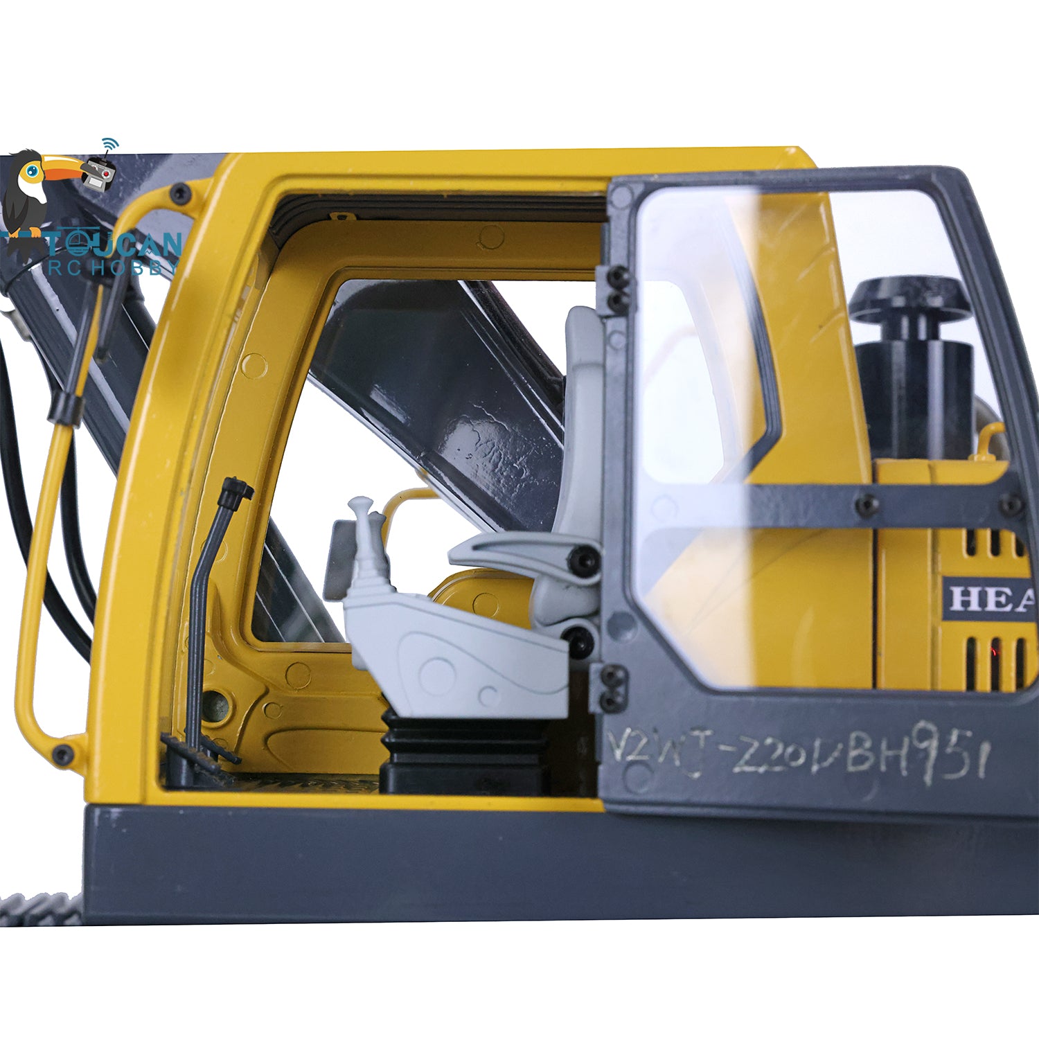 JDMODEL 1/14 Scale 360L RC Hydraulic Excavator Toy - Remote Control Construction Truck with Radio, Pump, Cylinder Motor, ESC & Tracks - Pre-Assembled & Painted - Perfect for Kids Play, Construction Enthusiasts & Collectors