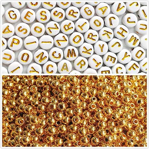 Gold on White