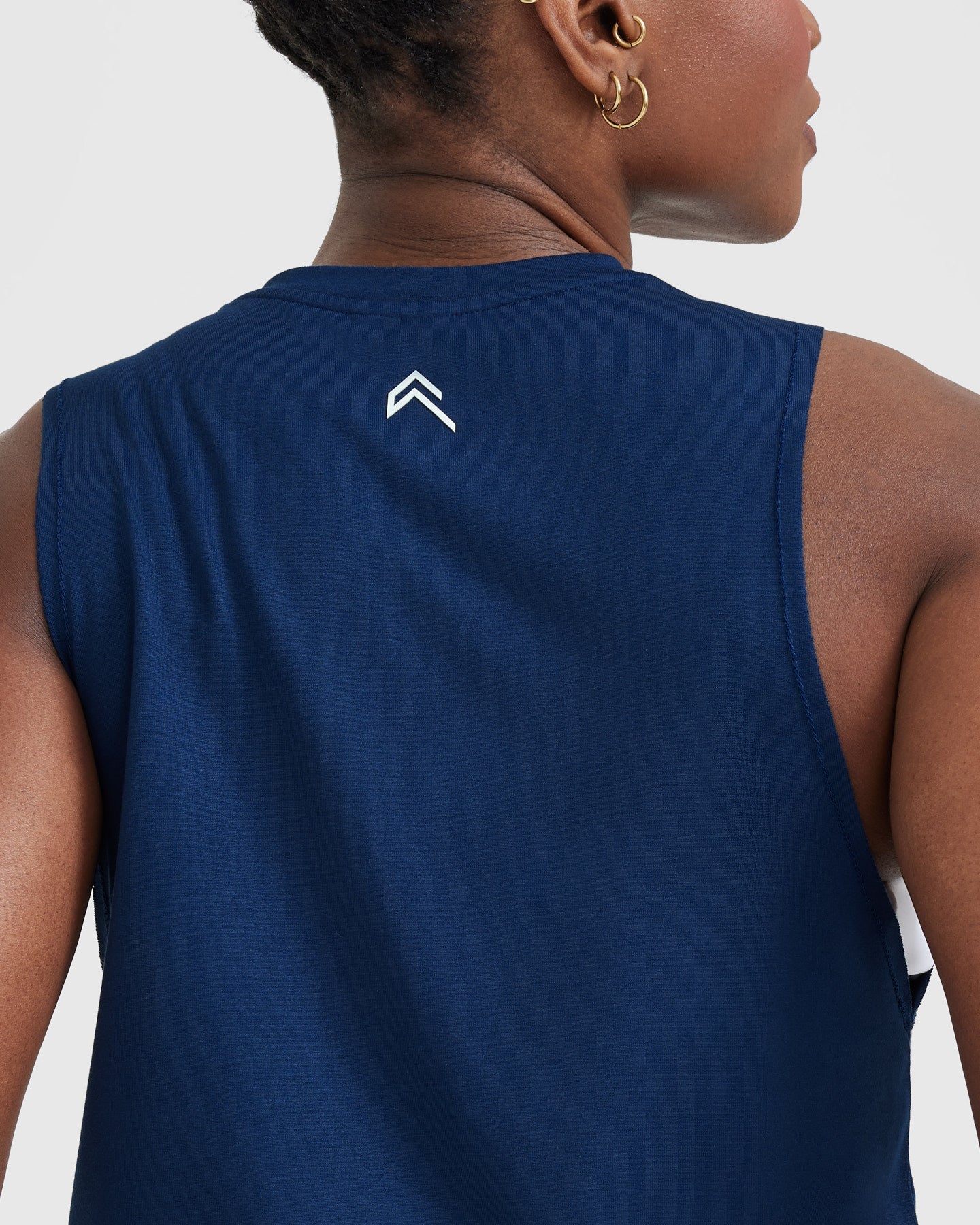 Go To Muscle Vest for Men - Midnight Blue Workout Tank Top | Gym, Running & Fitness Training