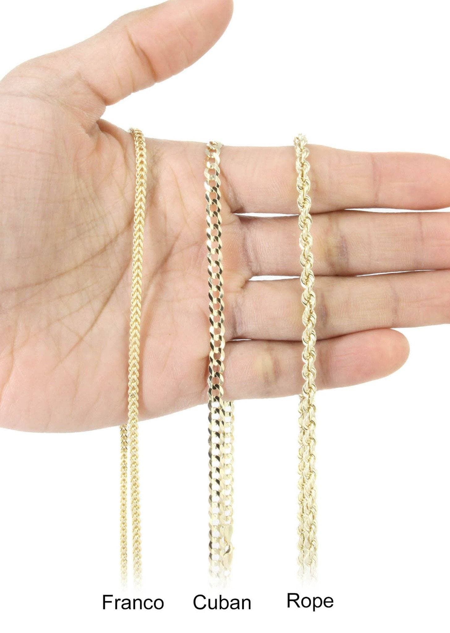 10K Yellow Gold Cross Necklace for Women & Men - 14.7 Grams Religious Jewelry Gift - Perfect for Baptism, First Communion, Confirmation & Everyday Wear