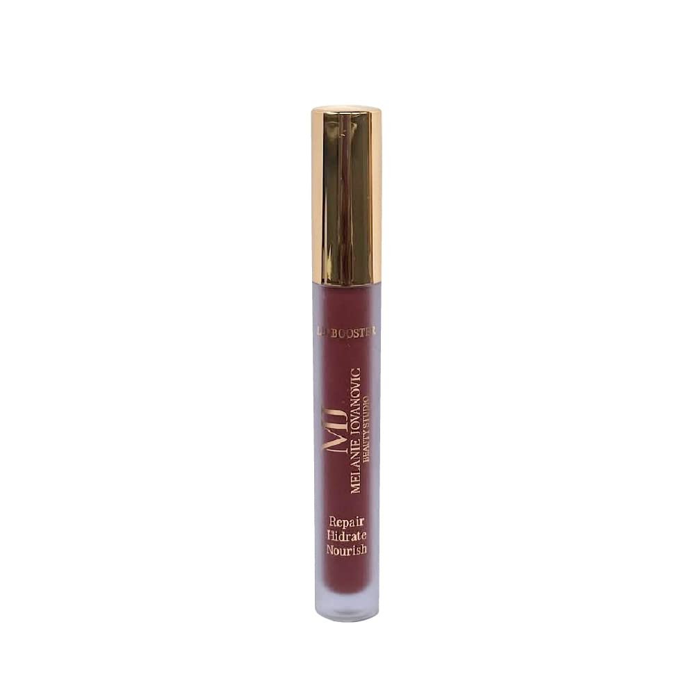 **Mela Beauty Studio Matte Lip Booster with Hyaluronic Acid & Collagen – 12 Hour Long-Lasting, Nourishing Lipstick for Smooth, Hydrated Lips | Perfect for Daily Wear, Date Nights & Professional Makeup Looks (Alejandro)**