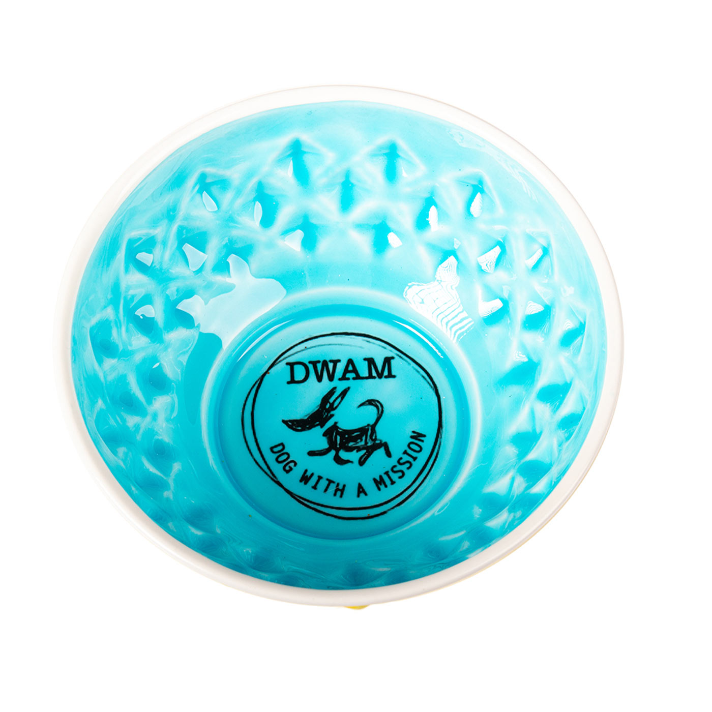 DWAM Lemon & Lime Food Bowl - BPA-Free, Eco-Friendly Serving Dish for Salads, Snacks & Party Appetizers - Perfect for Home, Picnics & Entertaining