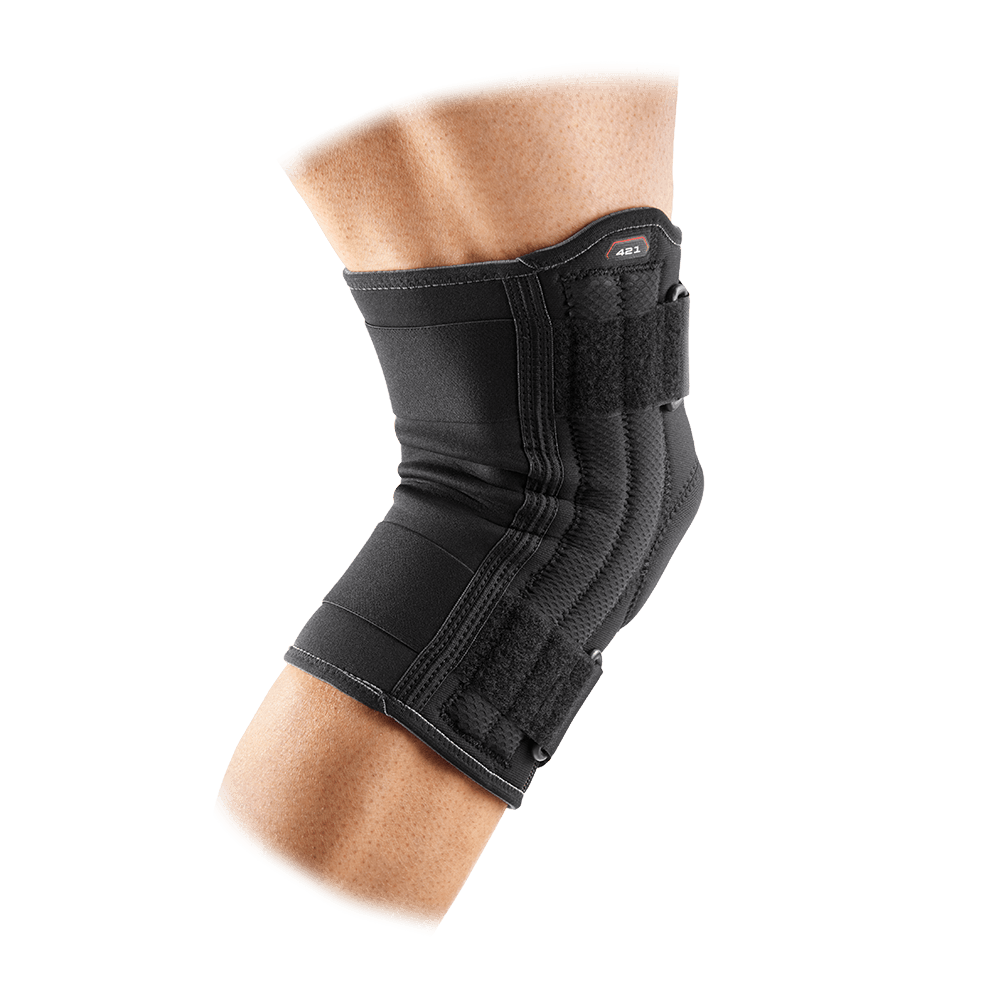 Best Knee Support Brace with Adjustable Stays - Pain Relief & Stability for Running, Hiking & Sports Recovery