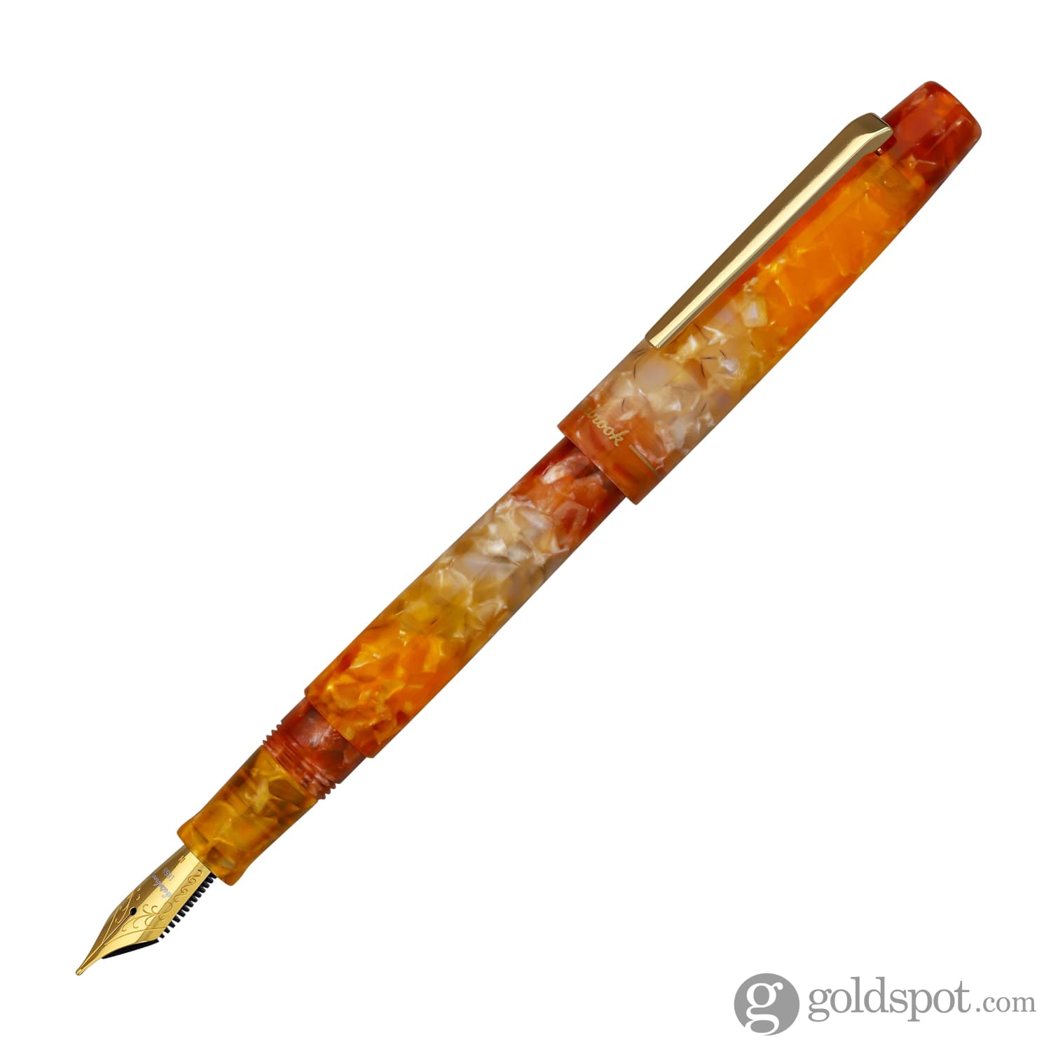 Esterbrook Camden Fountain Pen - Oktoberfest Design with Gold Trim - Premium Writing Instrument for Calligraphy, Journaling & Gift Giving