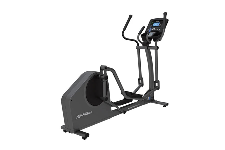 Life Fitness E1 Elliptical Cross Trainer - Low Impact Cardio Machine for Home Gym, Full Body Workout Equipment | Perfect for Weight Loss, Fitness Training & Home Exercise