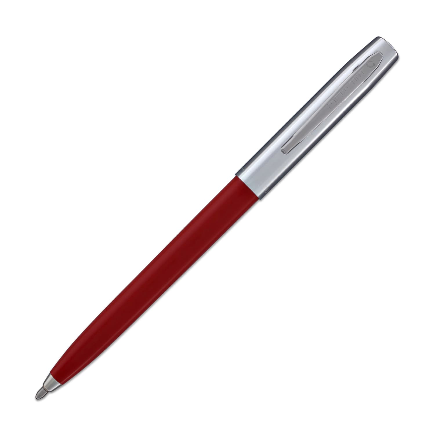 Fisher Space Pen Cap-O-Matic S200 Series Chrome & Red Ballpoint Pen - Perfect for Writing in Extreme Conditions, Gifts & Everyday Carry (EDC)