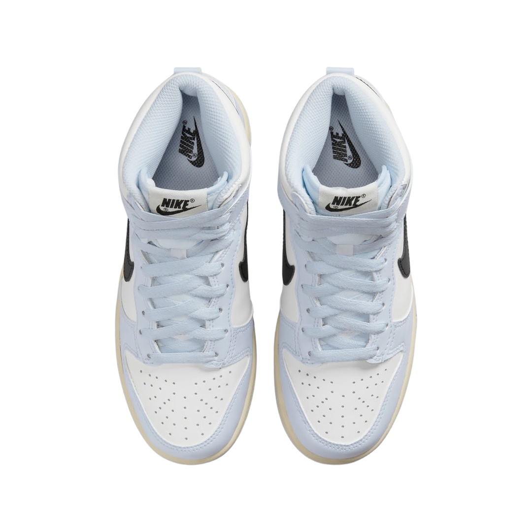 Nike Dunk High GS Aluminum White Black - Stylish Sneakers for Women & Girls - Perfect for Casual Wear, School & Street Fashion