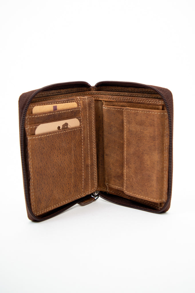 Adrian Klis 260 Genuine Leather Wallet for Men - Slim RFID Blocking Bifold Wallet with Money Clip - Perfect for Everyday Use, Travel, and Business
