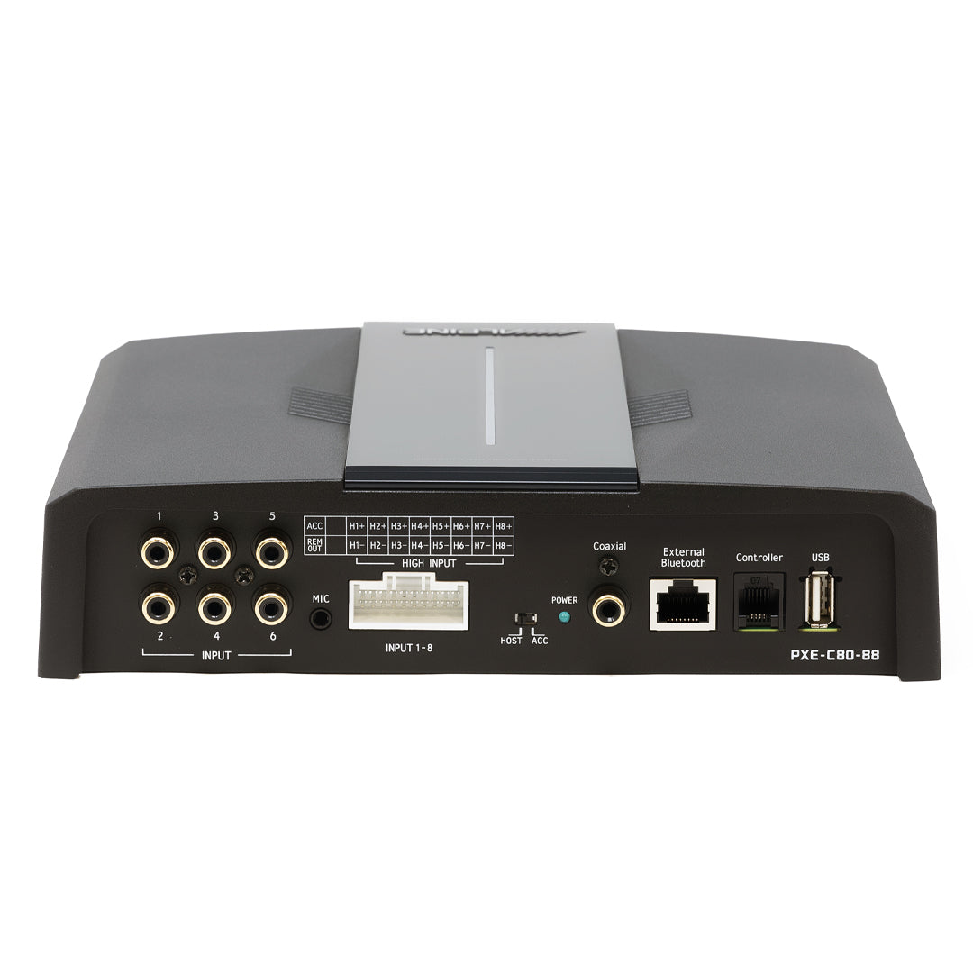 Alpine PXE C80 88 Optim8 8-Channel Car Audio Sound Processor & Amplifier with Advanced Sound Tuning - Perfect for Car Audio Systems, Home Theaters, and Professional Studio Setups
