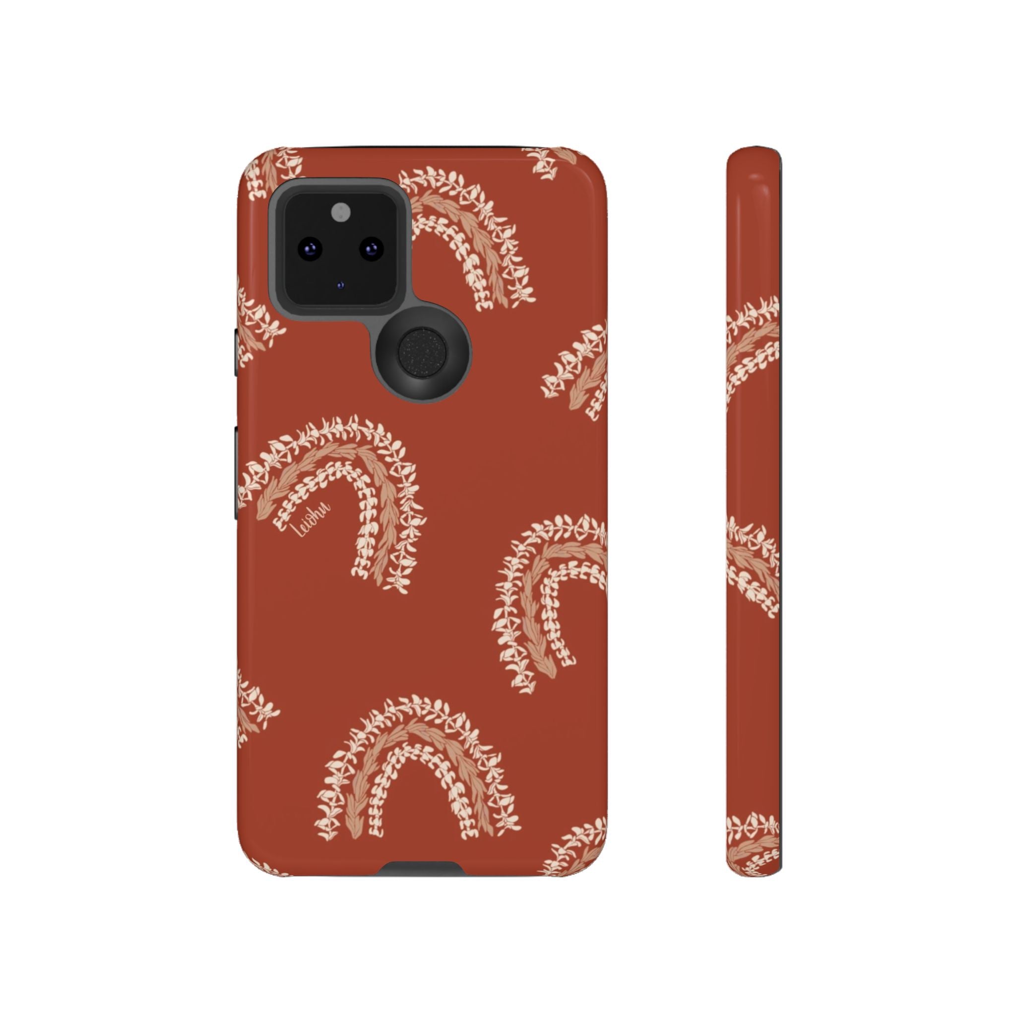 Authentic Hawaiian Ānuenue Lei - Colorful Flower Necklace for Google Pixel Phone Accessories - Perfect for Luau Parties, Graduations, and Hawaiian-Themed Events