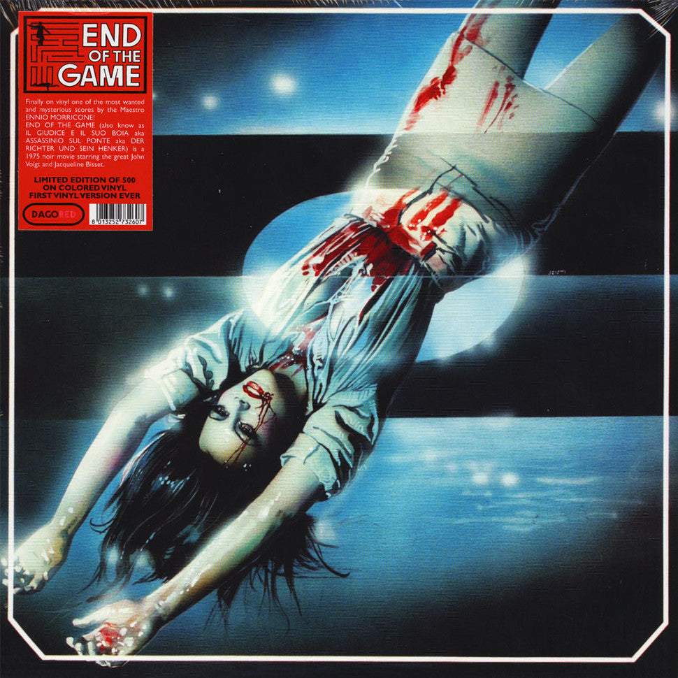 Ennio Morricone - The End of the Game Original Soundtrack (OST) Vinyl Record - Classic Film Score for Movie Lovers & Collectors - Perfect for Home Theater & Music Enthusiasts