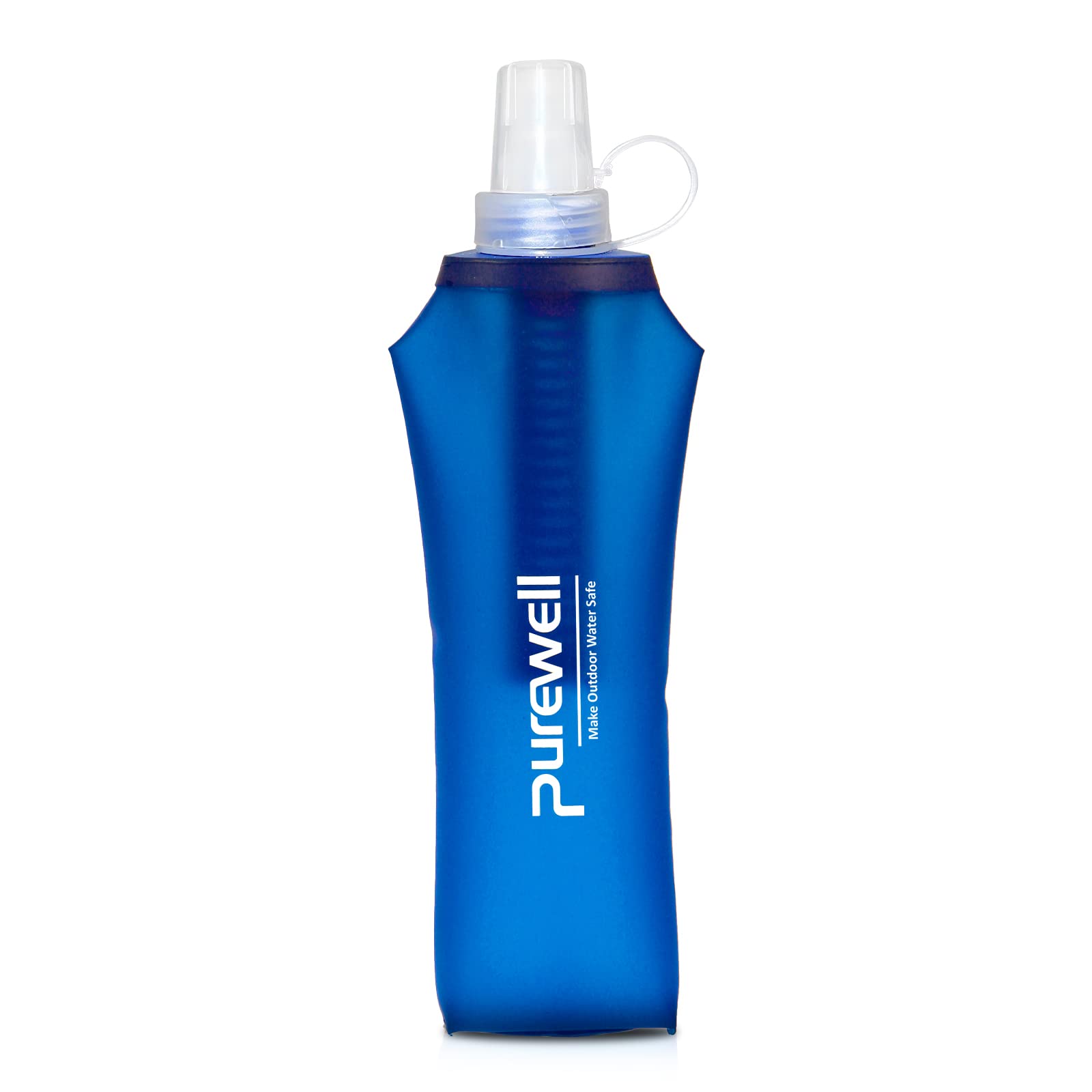 BPA-Free Outdoor Water Bottle Filter Container - Portable Filtered Water Bag for Sports, Camping, Hiking, and Emergency Preparedness