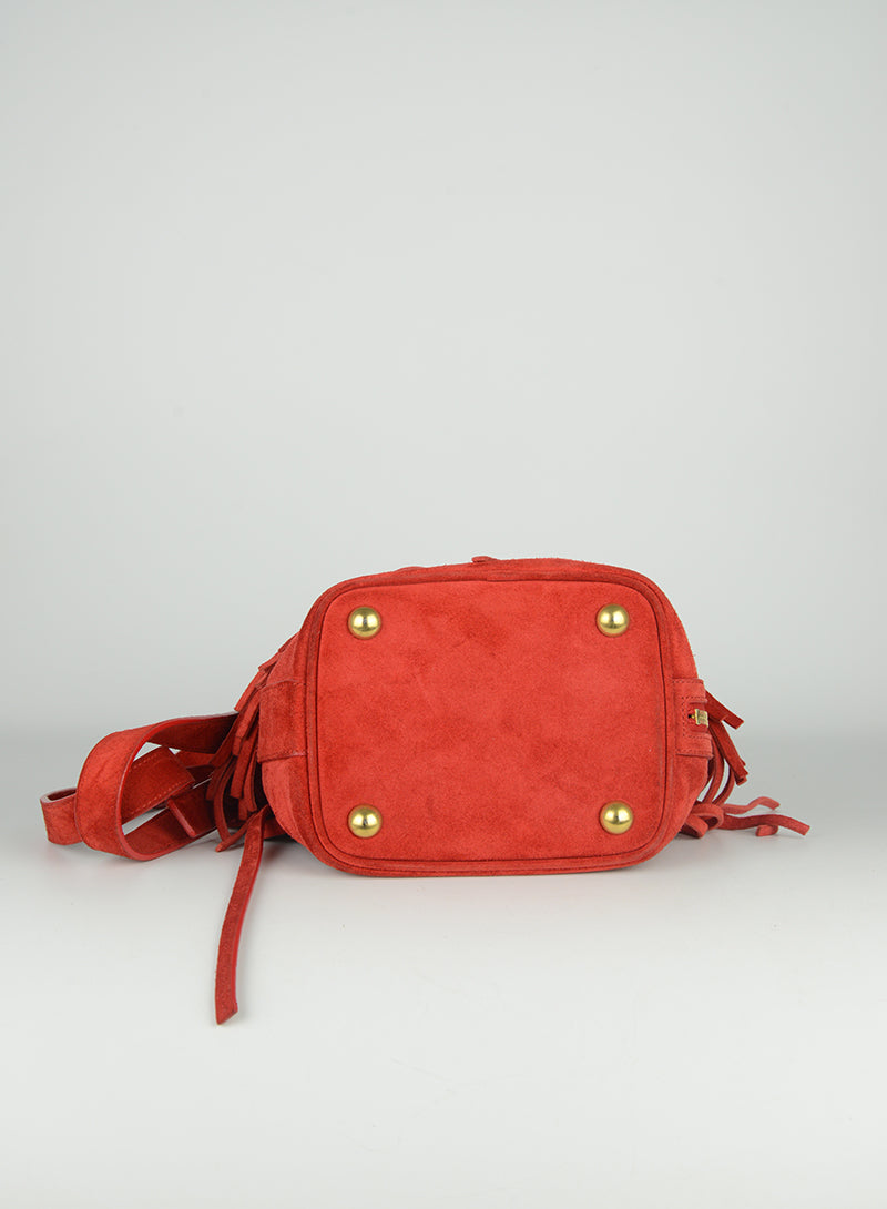 Saint Laurent Emmanuelle Red Leather Crossbody Bag - Luxury Designer Handbag for Women, Perfect for Parties, Date Nights & Special Occasions