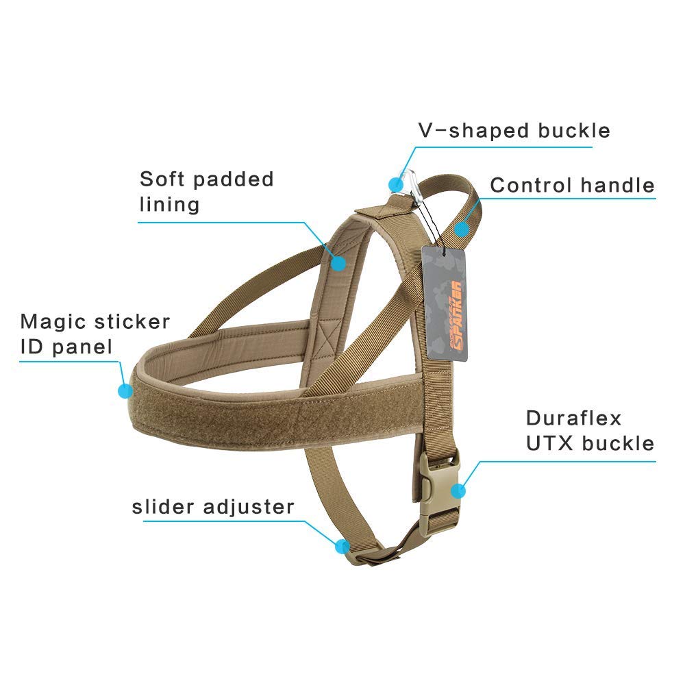 XS Puppy Dog Collar - Adjustable Nylon No-Pull Harness for Small Dogs with Padded Comfort | Perfect for Training, Walking & Outdoor Adventures