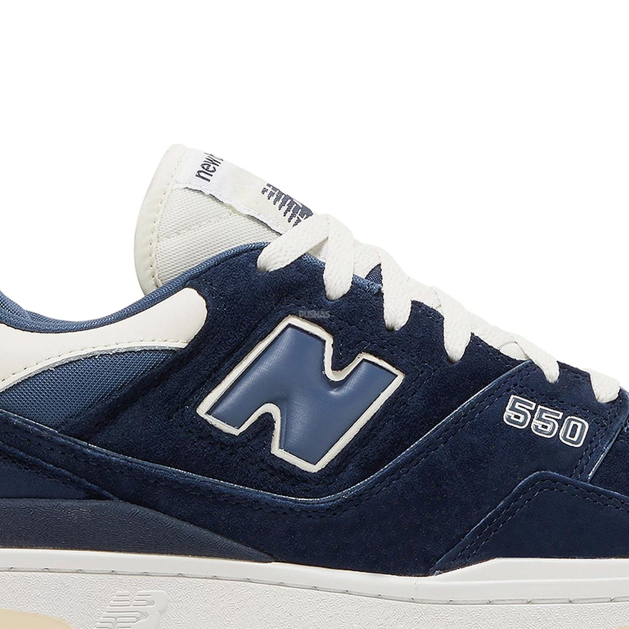 Premium 550 'Natural Indigo Suede' Sneakers (2022) - Trendy Casual Shoes for Men & Women | Perfect for Streetwear, Work & Everyday Comfort