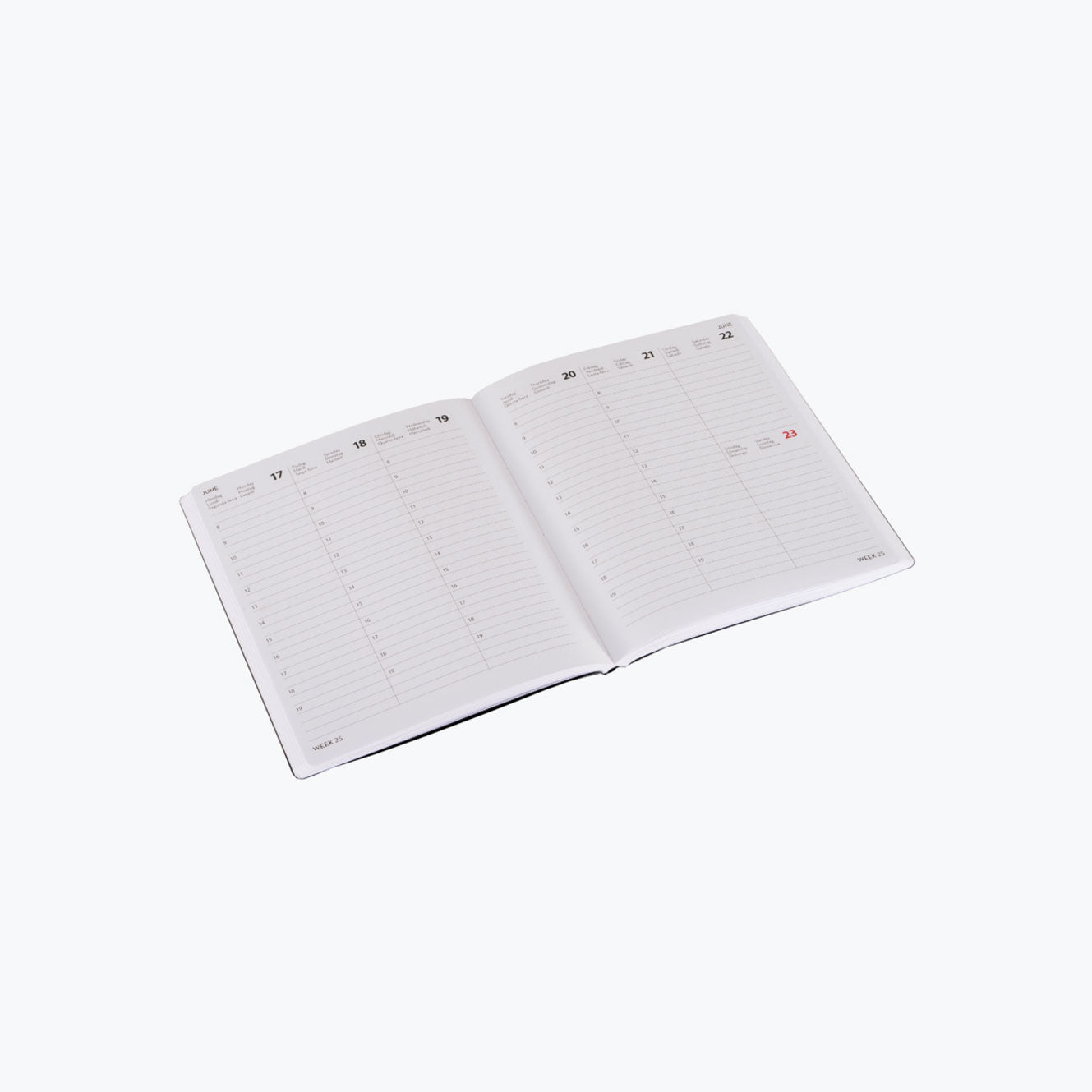 2025 Leather-Bound Diary Planner - Small Size with Premium Leather Cover - Perfect for Daily Journaling, Scheduling & Personal Organization