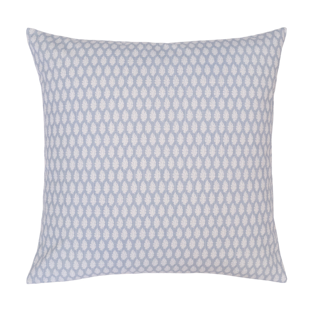 Blue Sea Grass Square Throw Pillow - Soft Decorative Cushion for Sofa, Bed & Living Room - Coastal Home Decor Accent