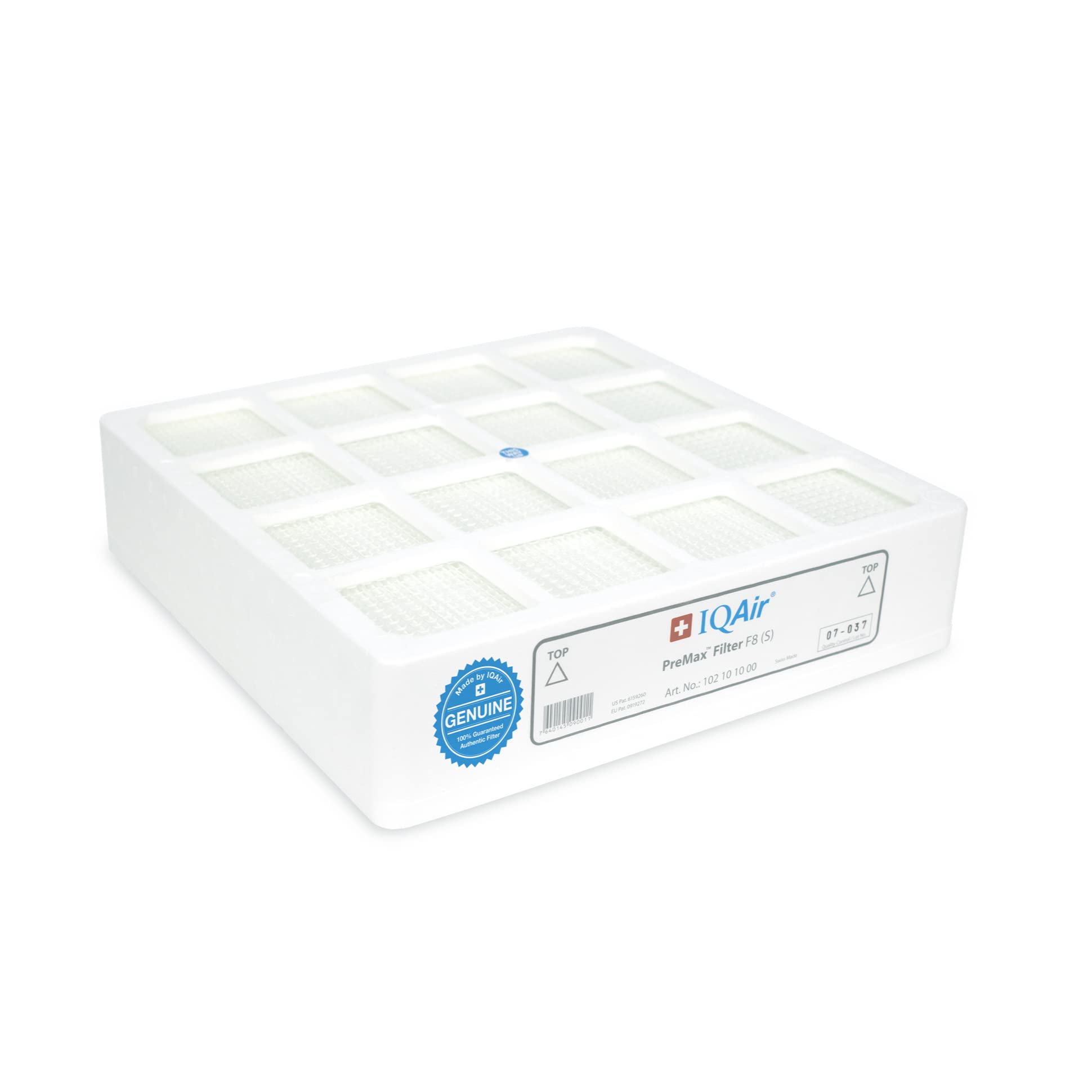 Genuine IQAir PreMax Prefilter Replacement for IQAir HealthPro Series Air Purifier - Swiss Made Filter for Dust, Mold Spores & Fine Particles - Ideal for Allergy & Asthma Relief in Home, Office & Bedroom