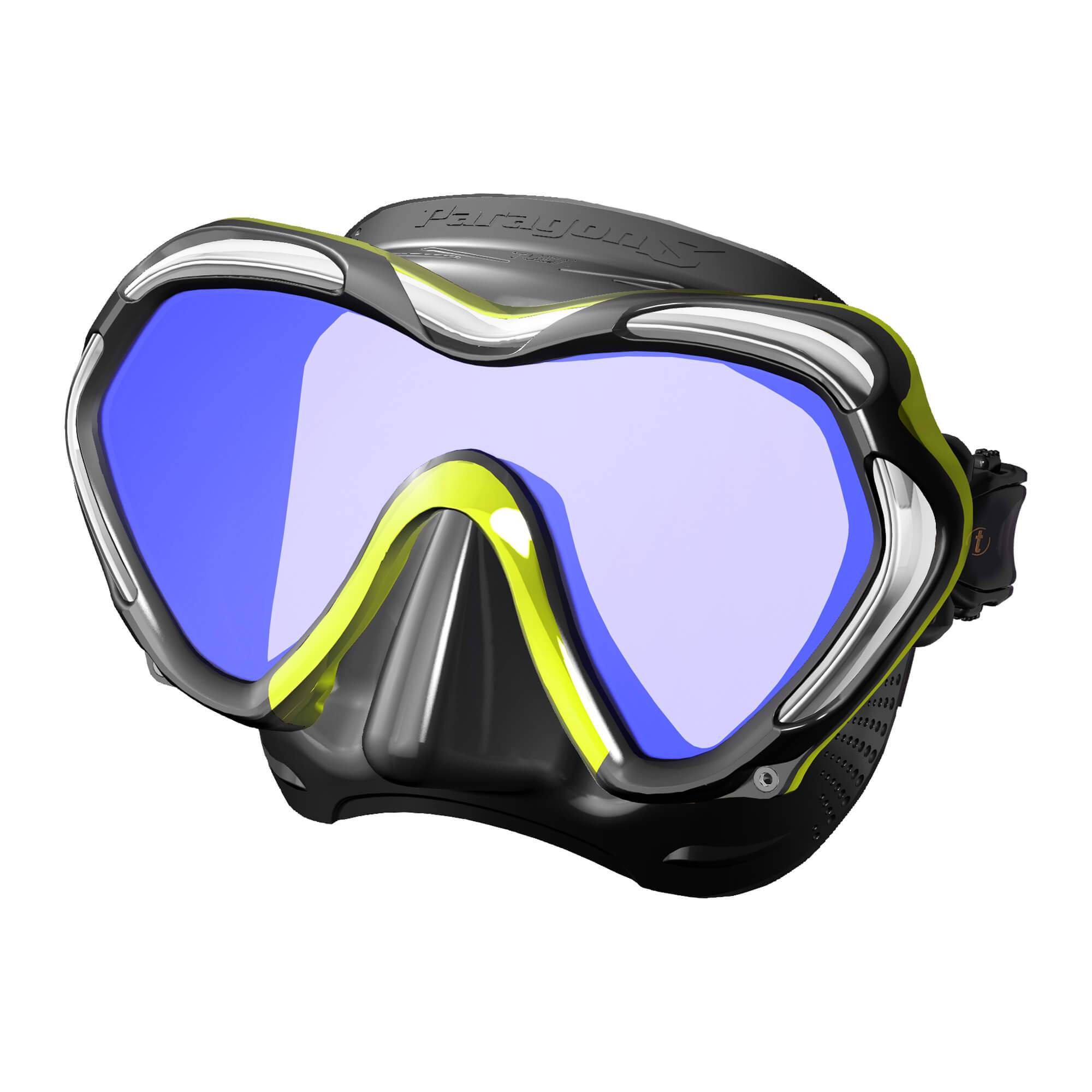 TUSA Paragon S Scuba Diving Mask - High-Performance Snorkeling & Freediving Gear for Clear Underwater Vision - Perfect for Ocean Exploration, Pool Training & Water Sports