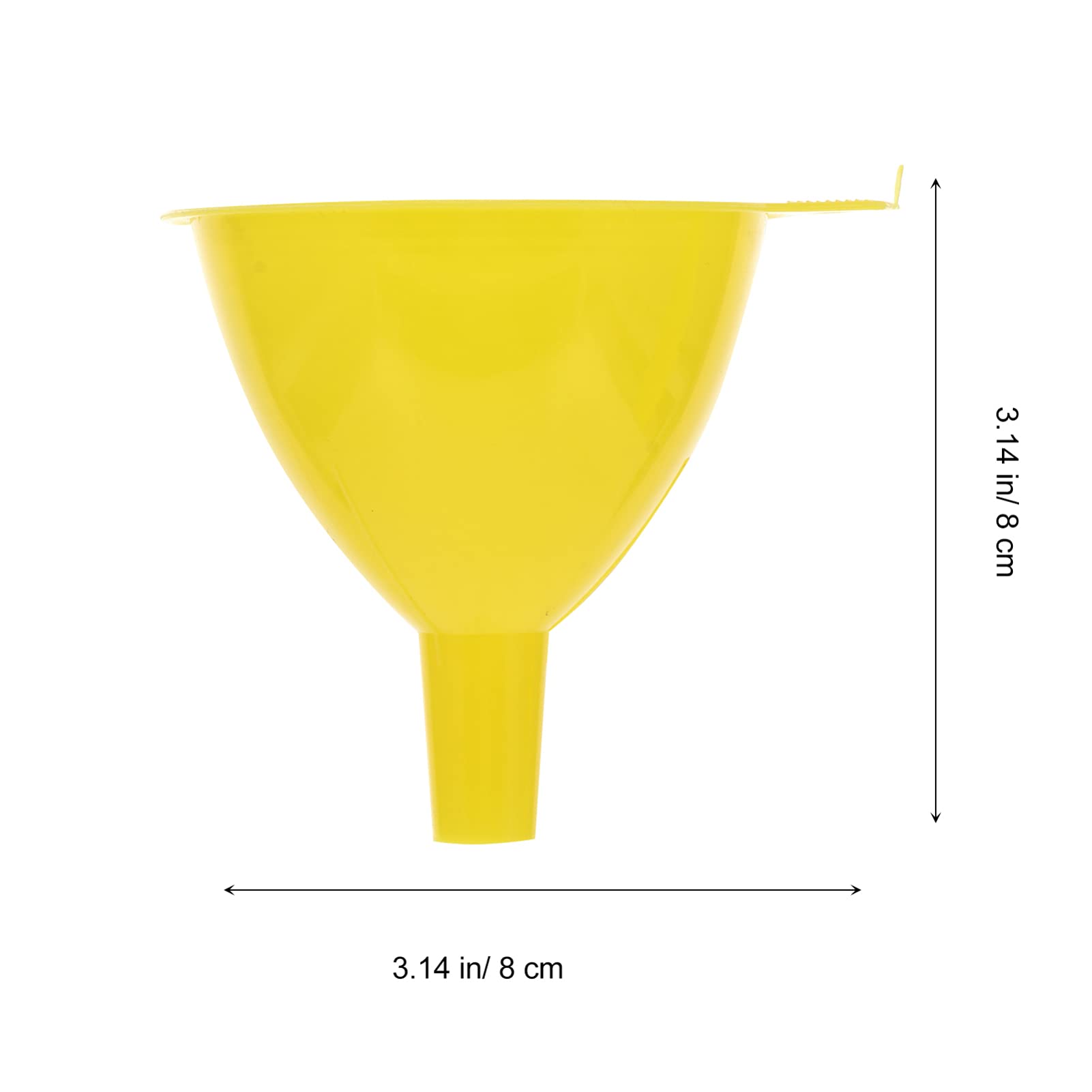 10pcs Mini Plastic Funnels for Laboratory, Essential Oils & Experiments - Small Liquid Transfer Funnels for DIY, Home Science & Chemistry Projects