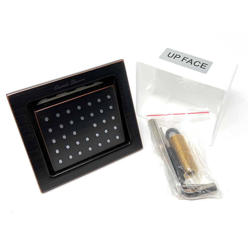 Concealed Spa Shower Massage Jet - Solid Brass 4