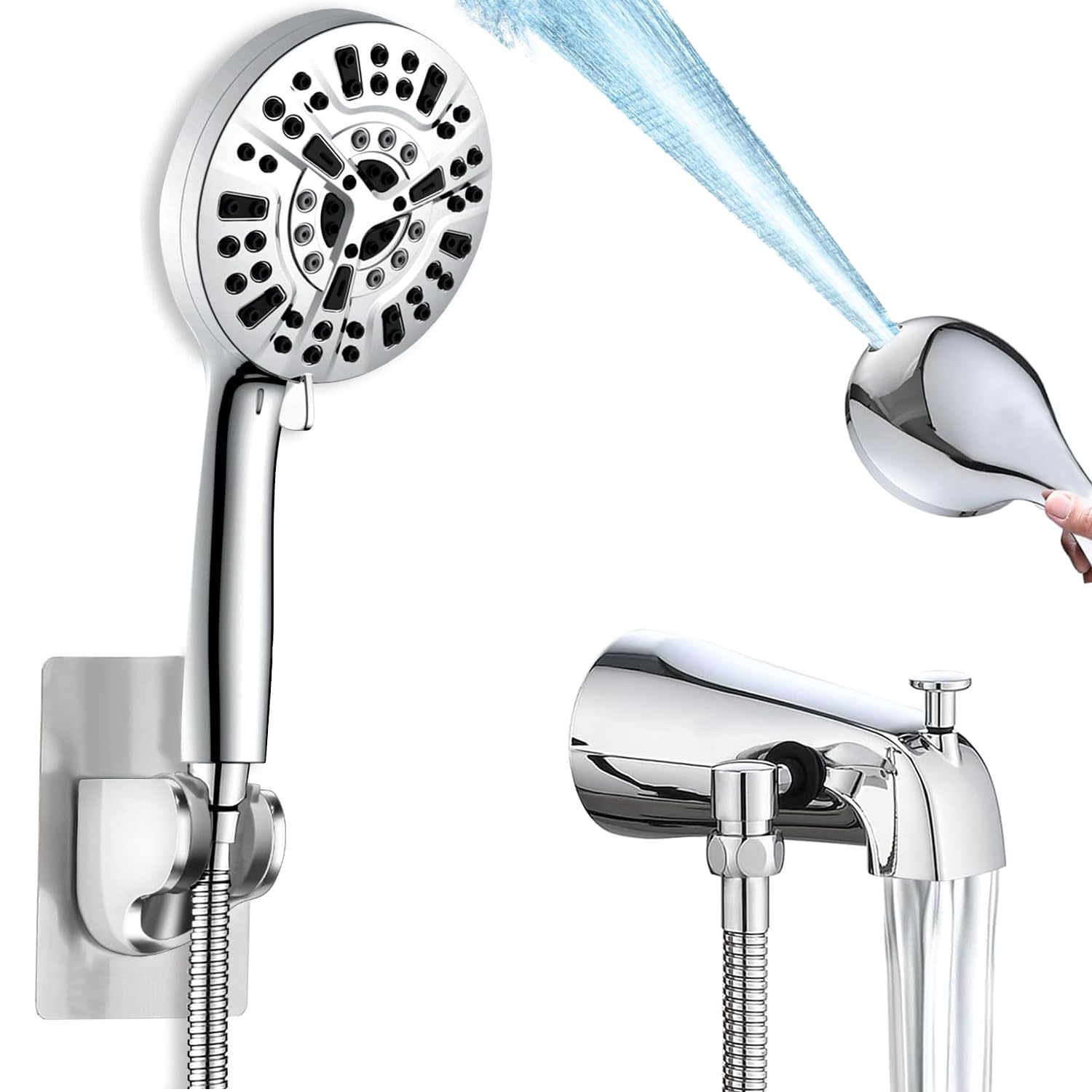 10-Setting Tub Spout with Sprayer - 5