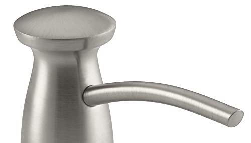 KOHLER Simplice Pull Down Kitchen Faucet with Built-In Soap Dispenser - Transitional Design for Modern Kitchens | Perfect for Cooking, Washing Dishes & Food Prep