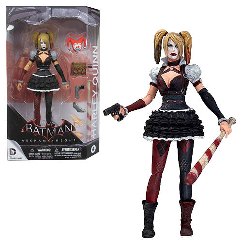 Batman Arkham Knight Harley Quinn Action Figure - Sealed Collectible (DC Collectibles) - Perfect for Display, Gaming Fans & DC Universe Collectors