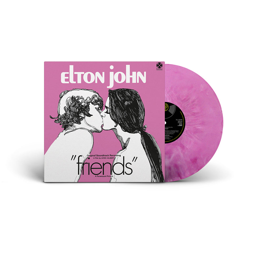 Friends Limited Edition Marbled Pink Vinyl LP - Perfect for Record Collectors & Music Lovers, Great Gift for Birthday, Anniversary & Home Decor
