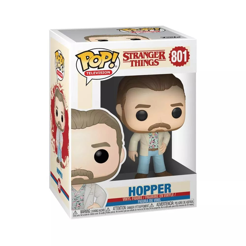 Stranger Things Date Night Hopper - Official Merchandise for Fans | Perfect for Halloween Cosplay, TV Show Parties & 80s Nostalgia Gifts