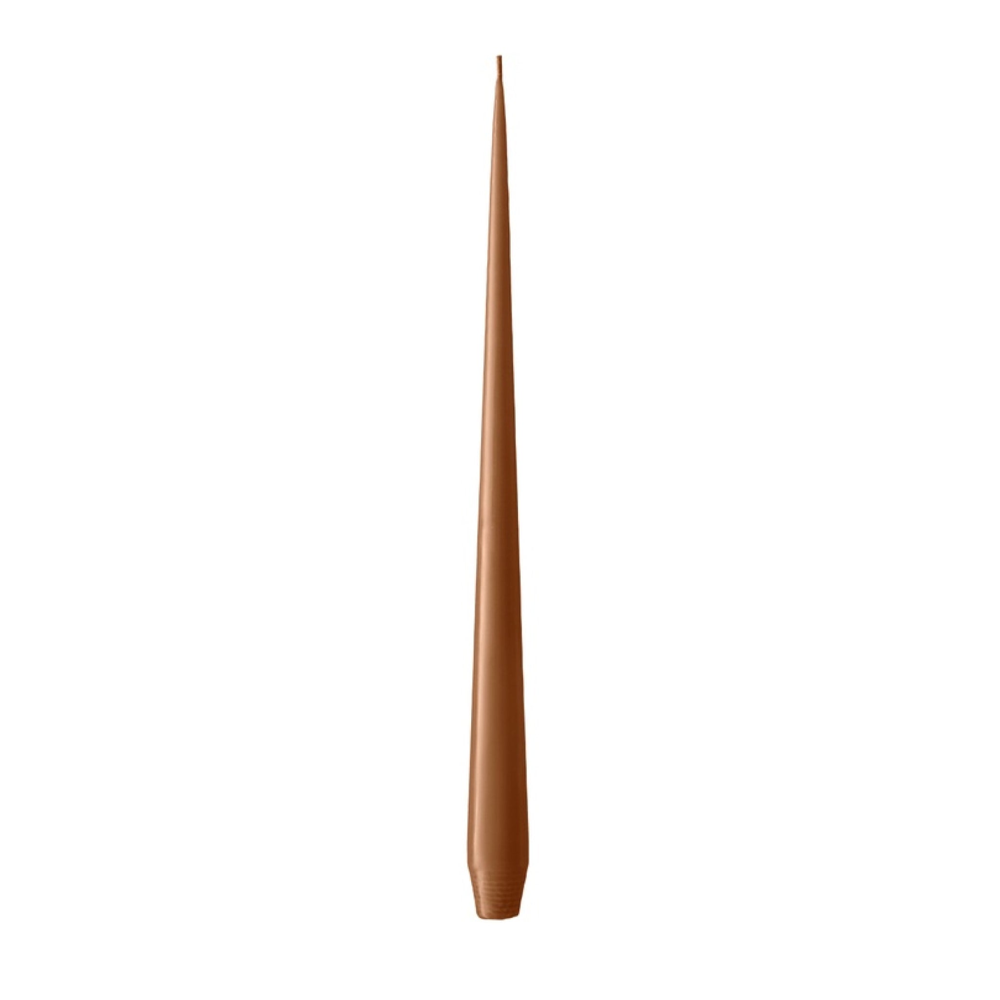 ESTER & ERIK Natural Taper Candles - 12.6 Inch (32cm) Handmade Raw Toffee Scented Candles for Romantic Dinners, Wedding Decor & Home Aromatherapy
