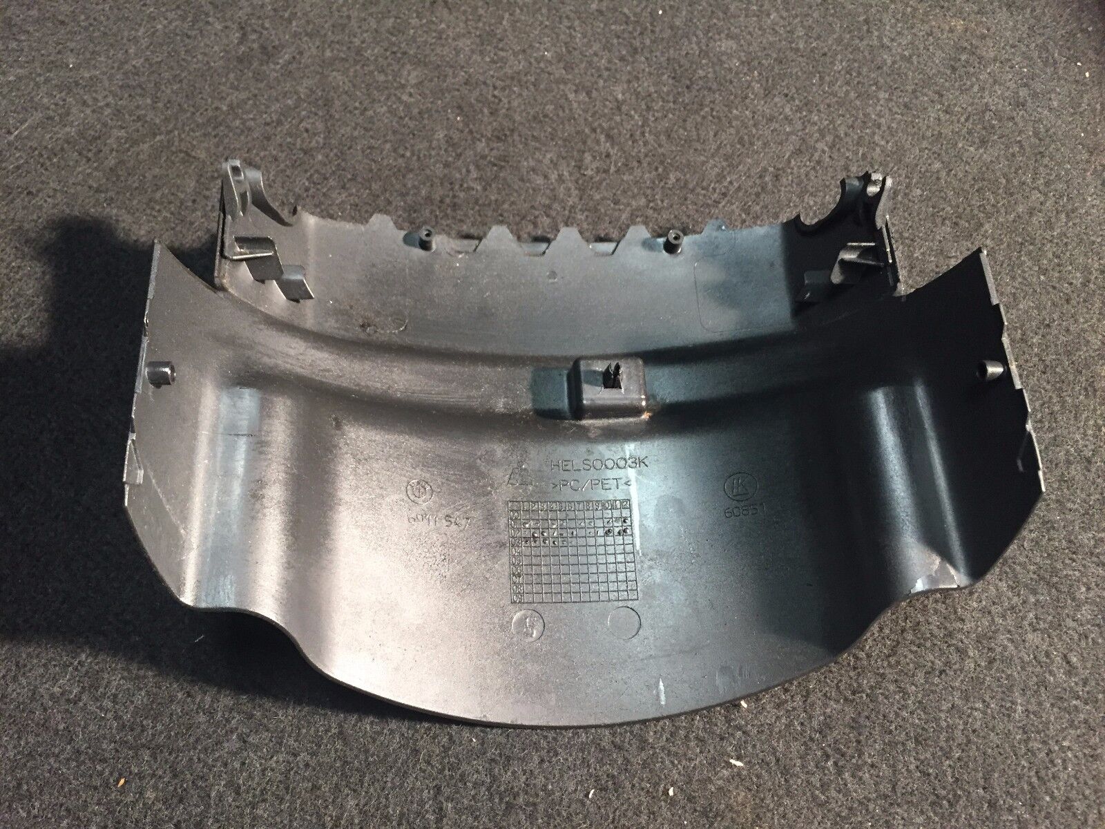 2002-2005 BMW 745i E65 OEM Steering Column Lower Trim Panel 6911547 - Genuine Replacement Part for Interior Repair & Customization