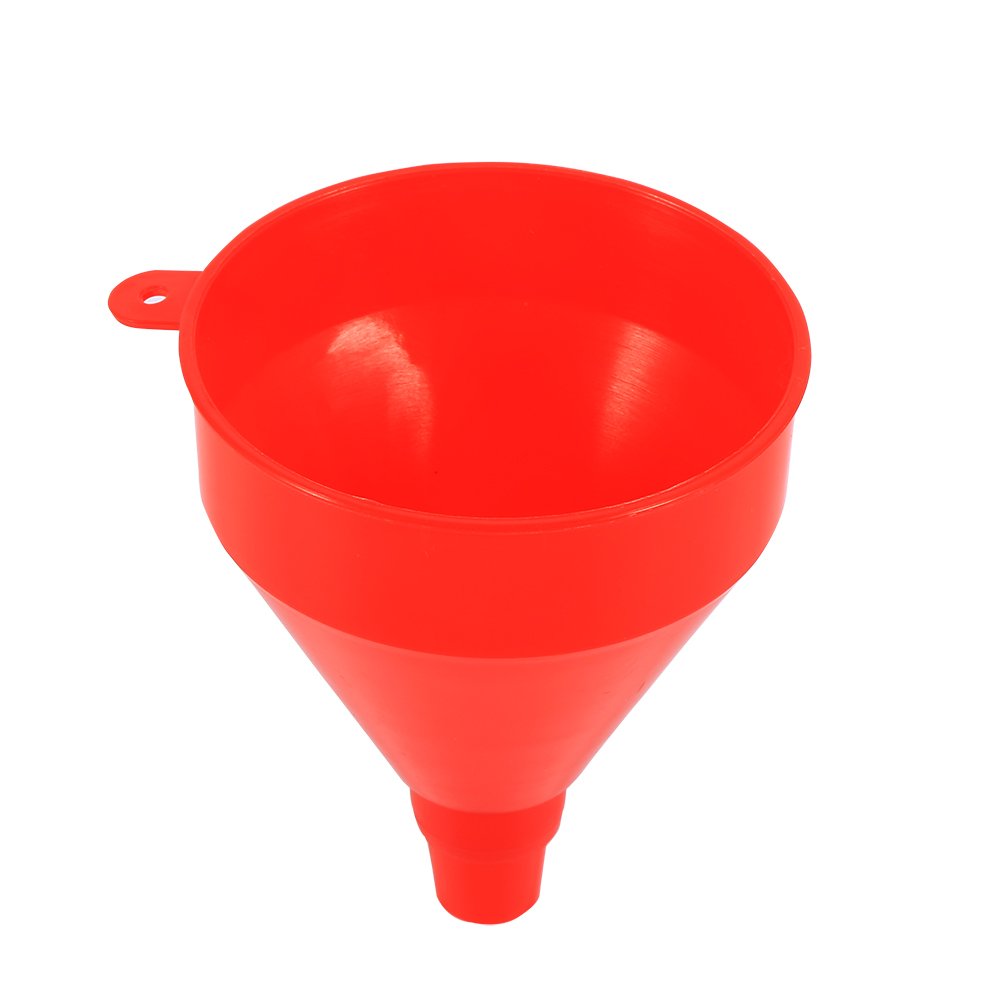 Flexible Plastic Oil Funnel with 8cm Wide Mouth & Long Hose - Engine Fuel Filler Funnel for Cars, Motorcycles, Trucks - Perfect for Garage, DIY Auto Maintenance & Fluid Transfer
