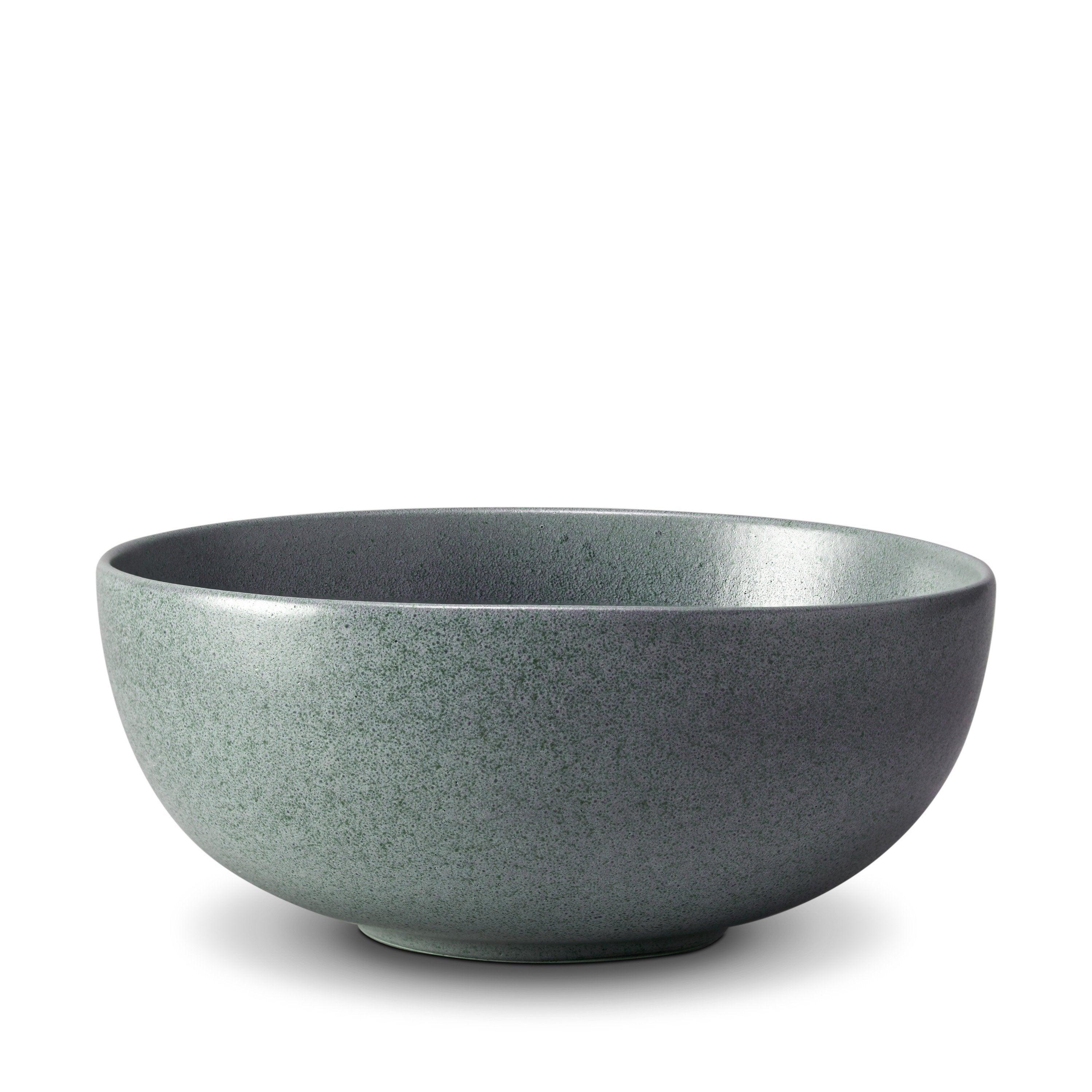 Premium Terra Salad & Ramen Bowl - Eco-Friendly Seafoam Ceramic Dish for Asian Noodles, Healthy Salads | Perfect for Home Dining, Restaurant Presentation & Instagram Food Photography
