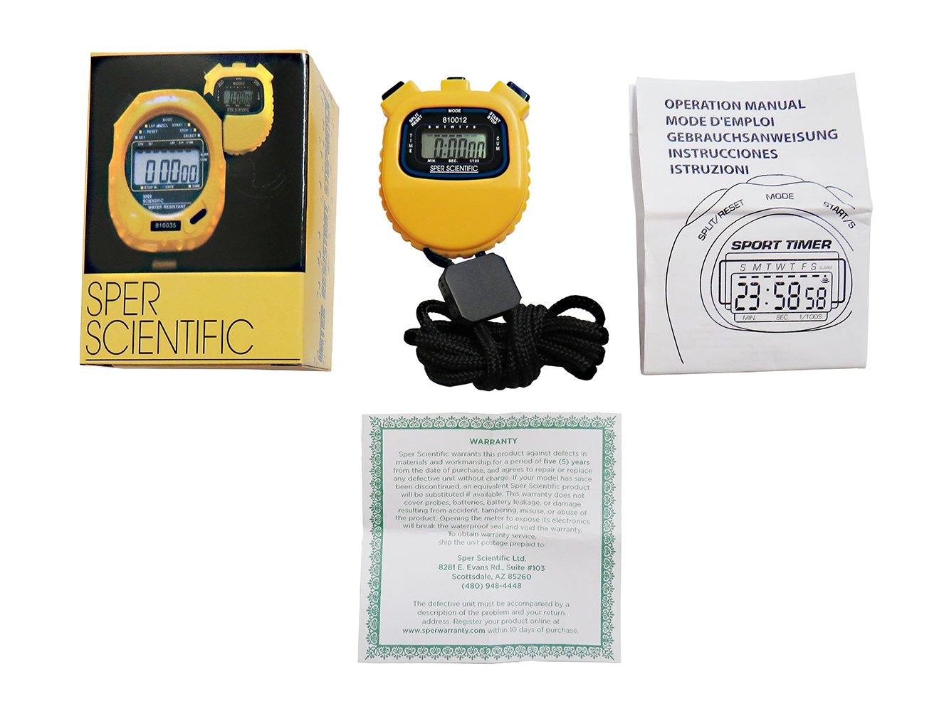 Waterproof Digital Stopwatch with Large LCD Display - Ideal for Swimming, Running, Sports Training & Outdoor Activities